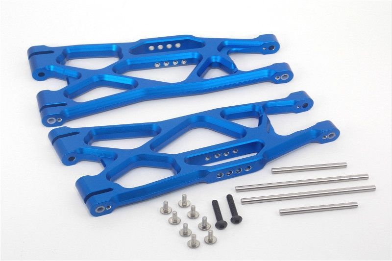 GPM Alu Querlenker unten v/h blau Traxxas X-MAXX