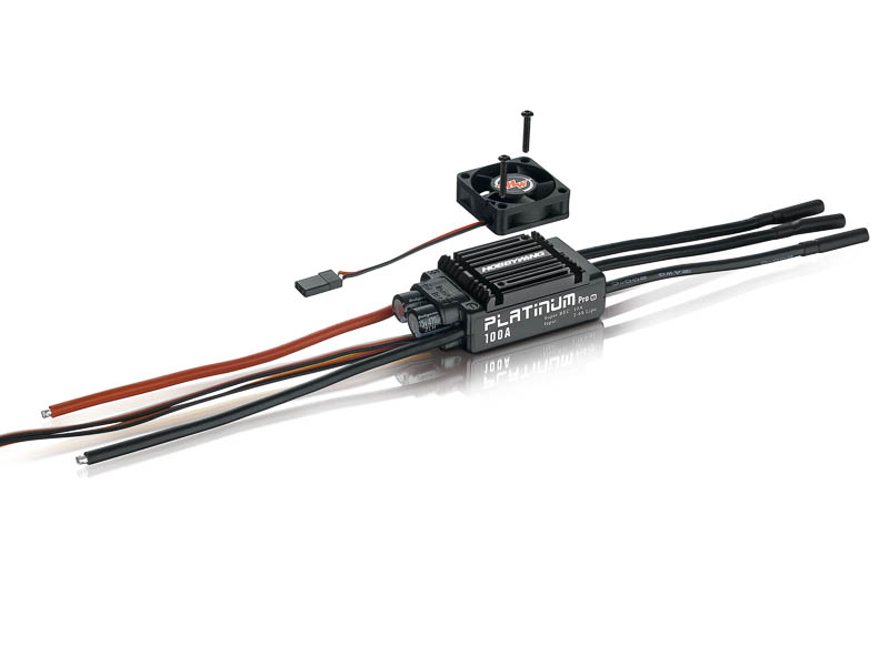 HW30203900 Platinum Pro 100A Regler V3 2-6s, 10A BEC