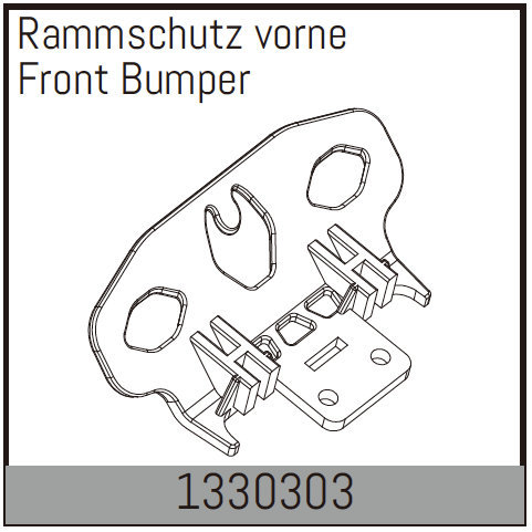 Absima Rammschutz vorne 1330303