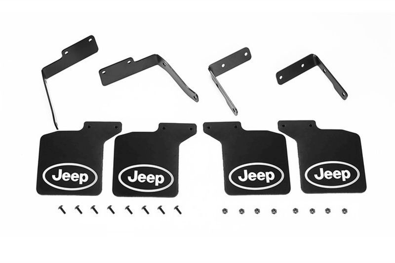 GPM SCALE ACCESSORIES: MUD FLAP FOR SCX10 III JEEP -28PC SET SCX3ZSP7BK
