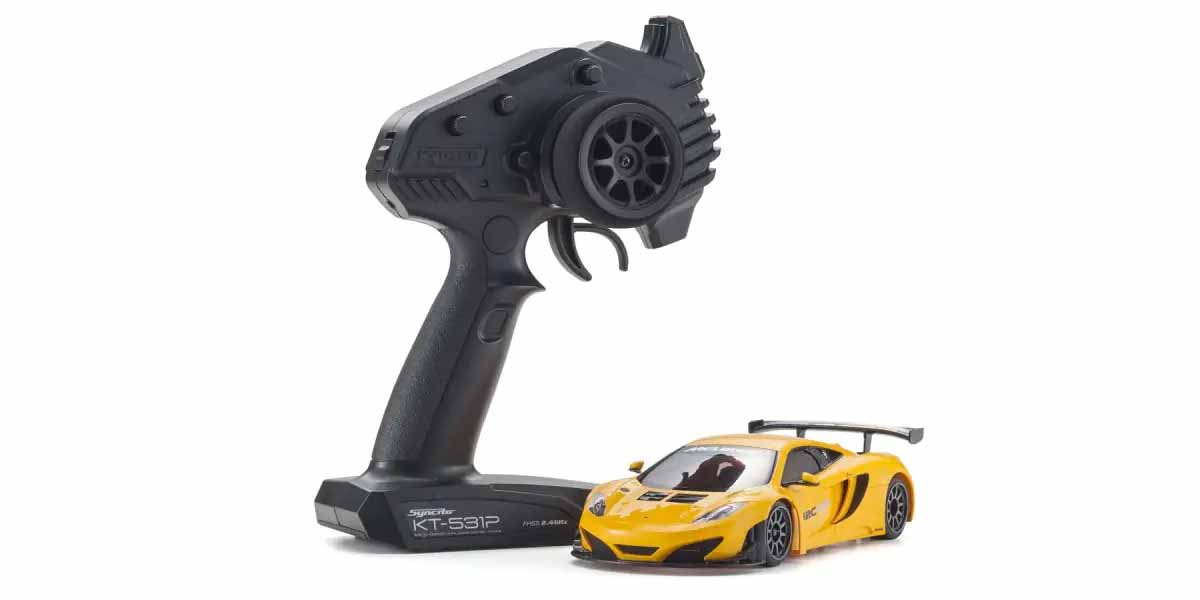 Kyosho Mini-Z MR04 RWD McLaren 12C GT3 2013 Orange (W-MM/KT531P) 32366OR - Abbildung 3