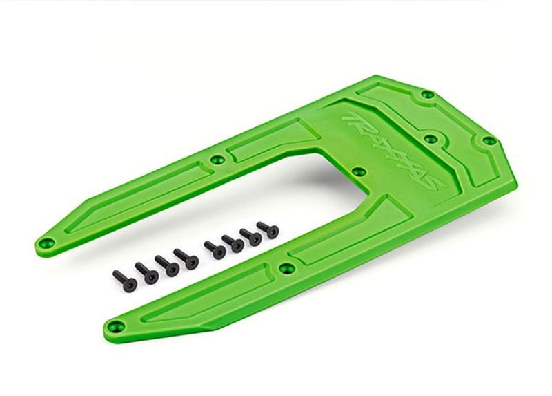 Traxxas Schutzplatte für Chassis grün 9623G