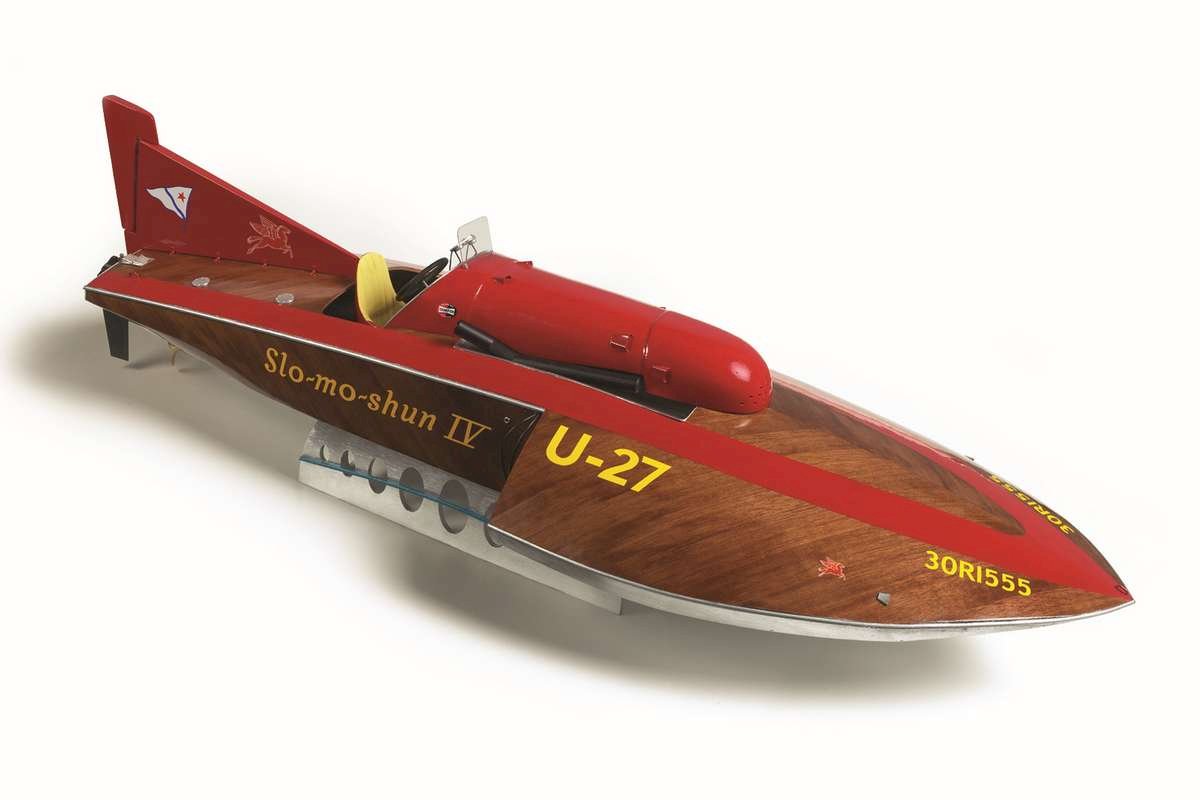 Billing Boats Slo-Mo-Shun IV 1:12 RC-Baukasten Holzrumpf 01-00-0520 - Abbildung 1