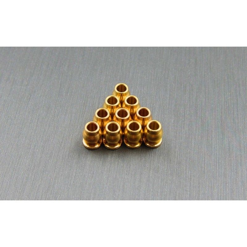 SAMIX Messing 5.8mm Kugel mit Flansch für Element RC Enduro ENDB-58