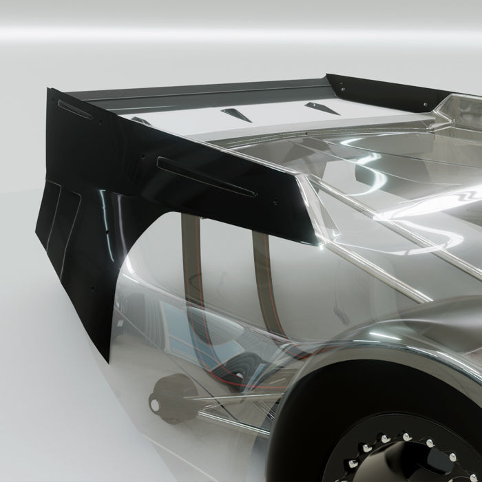 Bittydesign ZL21 1/10 Pro Drag racing clear wing set BDDG-ZL21W