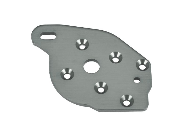 Traxxas Motorplatte Alu grau Maxx Slash, Maxx 10259-GRAY - Abbildung 1