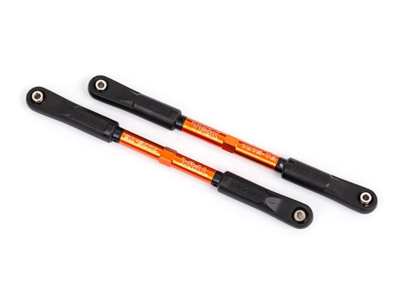 Traxxas Sturz-Links hi 144mm Alu orange mit Kugelpfannen montiert 9548T