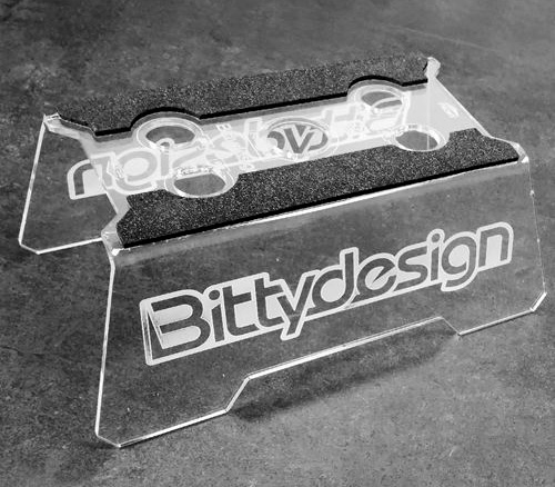Bittydesign Car Stand 1/8 Buggy &amp; Truggy Plastic BDCSTD-1518