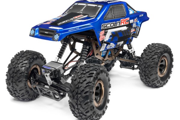 Maverick Scout RC Karosserie mit Decals (klar) MV25067