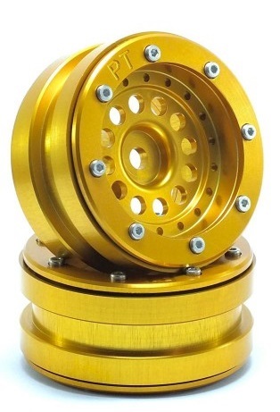 Metsafil Beadlock Wheels PT-Bullet Gold/Gold 1.9 (2 St.) MT0020GOGO