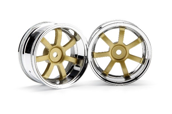 HPI Rays Gram Lights 57S-Pro Felgen (Chrom-Gold/6mm) 3320