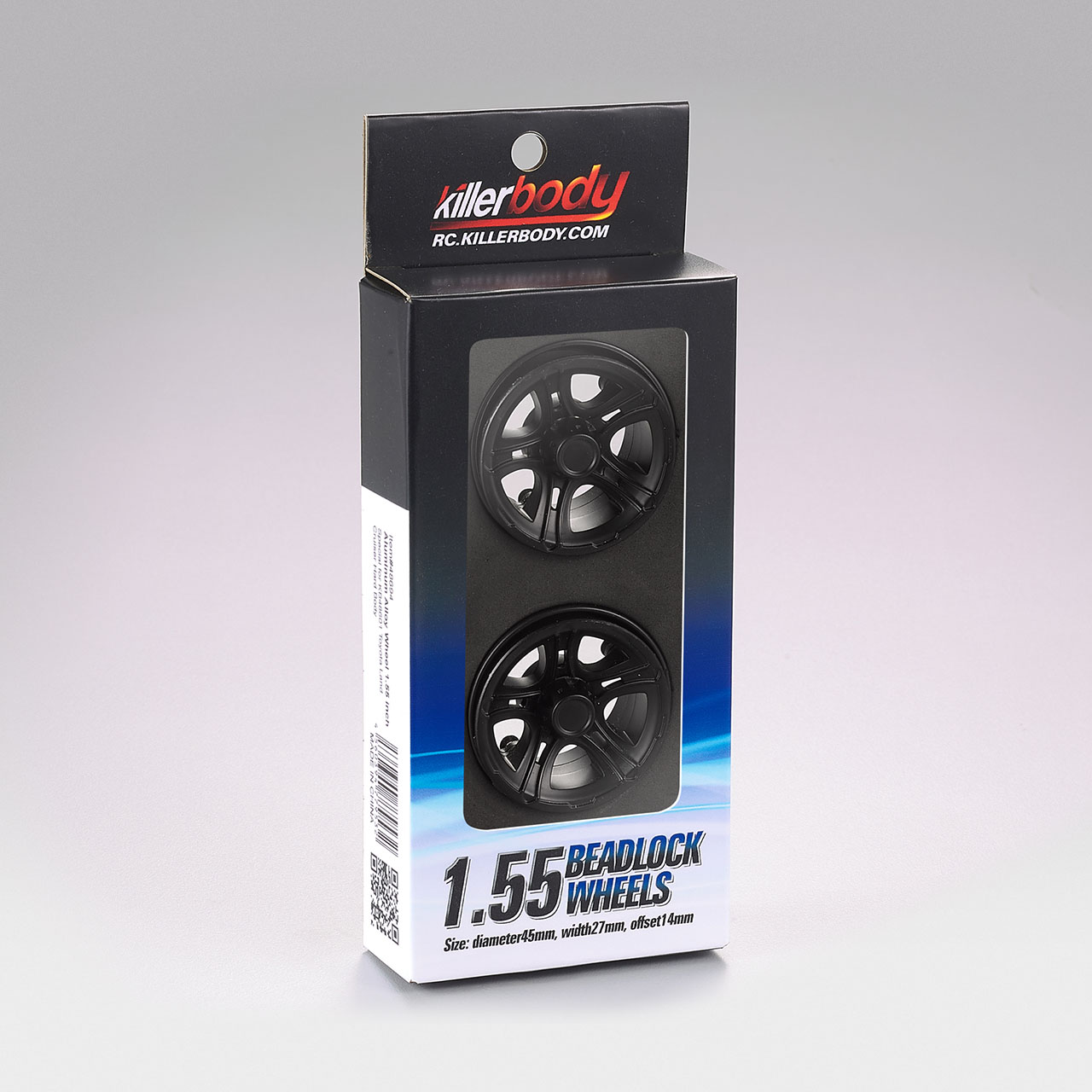 KB48694 Alufelge 5 Speichen 1.55" Offset 14mm (2 Stk)