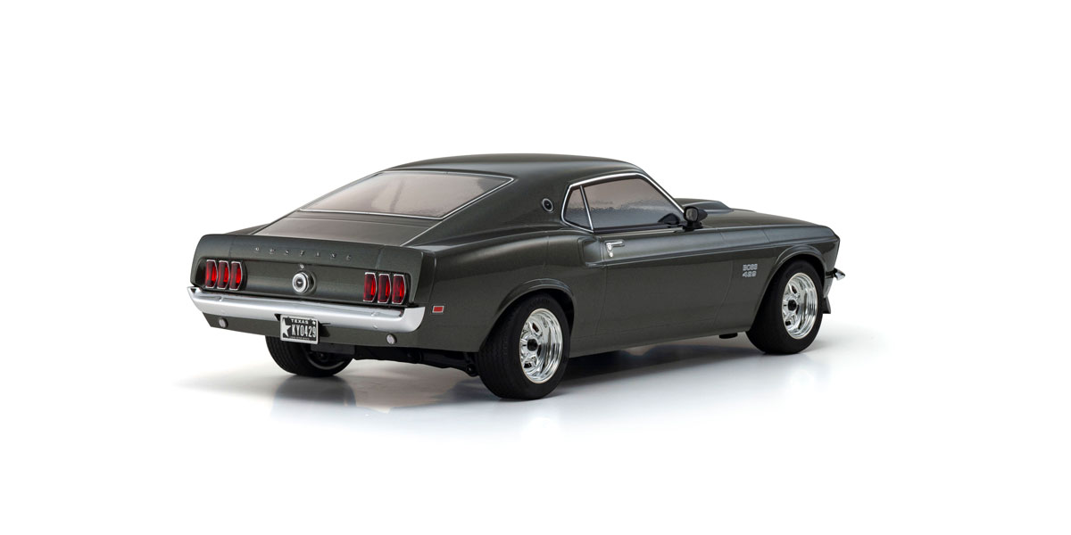 Kyosho FAZER FZ02 (L) Ford Mustang Boss 429 Black 1969 1:10 Full Set 34437T1 - Abbildung 2