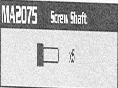Amewi MA2075 Screw Shaft Raptor MA2075