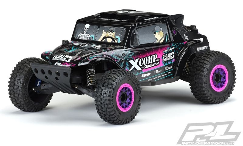 Pro-Line Megalodon Desert Buggy Karo schwarz für Slash 2WD & 4x4 / Blake Wilkey Edition Tough-Color 3563-18
