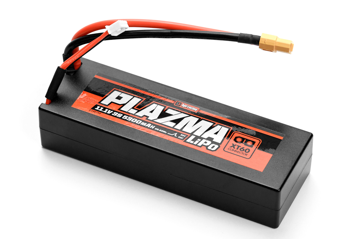 HPI Plazma 11.1V 5300mAh 40C LiPo Akku Pack 58.83Wh - XT60 160795 - Abbildung 1