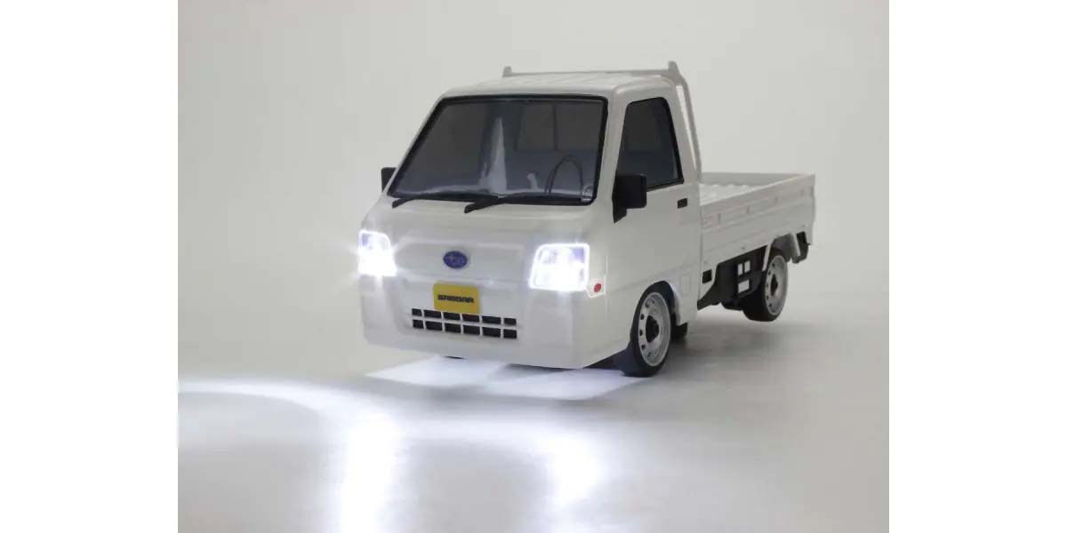 Kyosho First Mini-Z 1:28 Subaru Sambar WHITE 66607A