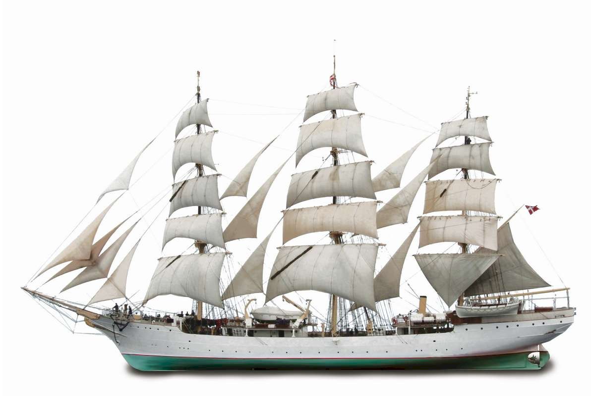Billing Boats 1:75 Danmark Special Edition -Holzrumpf - Abbildung 5