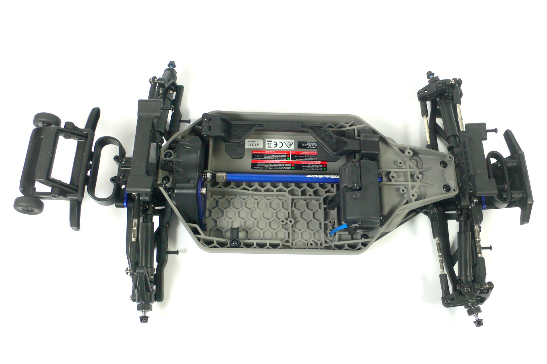 Traxxas Rustler 4x4 VXL HD Brushless Roller Chassis 1:10 Truggy - Abbildung 2