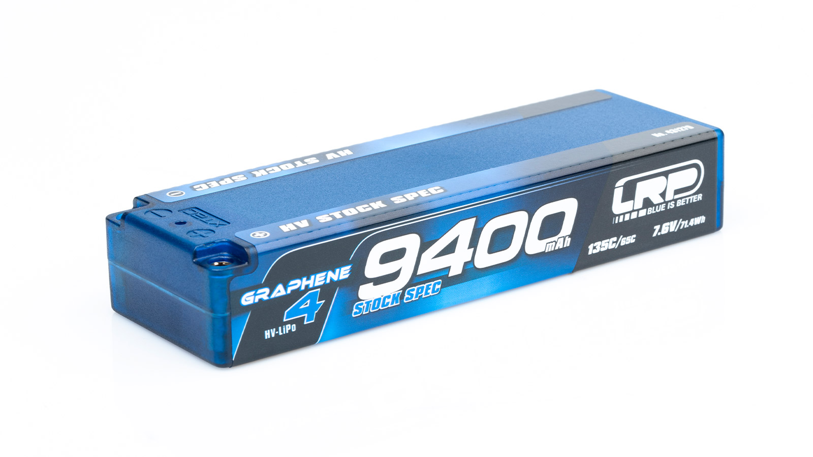LRP HV Stock Spec GRAPHENE-4 9400mAh Hardcase Akku 7.6V LiPo 135C / 65C