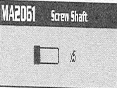 Amewi MA2061 Screw Shaft Raptor MA2061