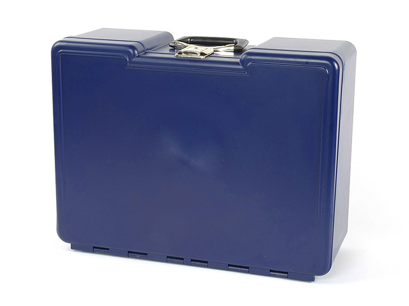 Robitronic Polybutler Werkzeugkoffer blau mit 8 Schubladen R14020B