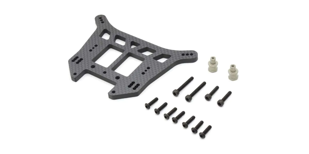 Kyosho Dämpferbrücke Hinten Inferno MP10T-MP1Te - Carbon ISW202