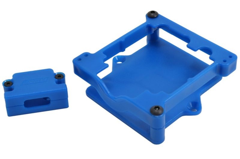 RPM Spezial-Regler-Halterung blau für TRX Slash 2WD+4x4 für Castle Sidewinder 3 & Sidewinder SCT 73275 - Abbildung 1