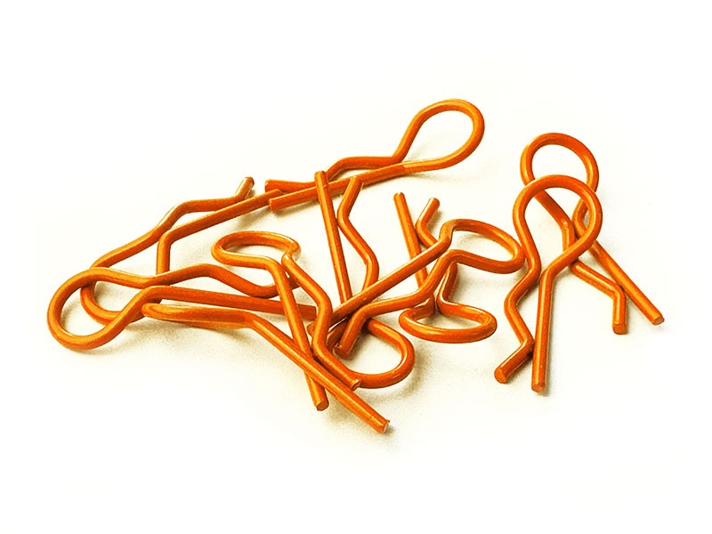 H-SPEED Karosseriesplinte 1/10 neon Orange (10) HSPX028