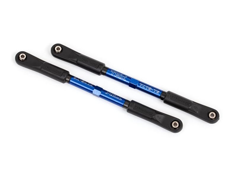 Traxxas Sturz-Links hi 144mm Alu blau mit Kugelpfannen montiert 9548X