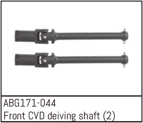 Absima Front CVD Drive Shaft (2PCS) ABG171-044