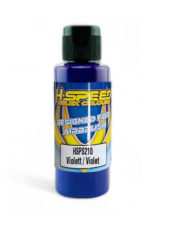 H-SPEED Lexan Airbrush Farbe 60 ml Violett / Violet HSPS210