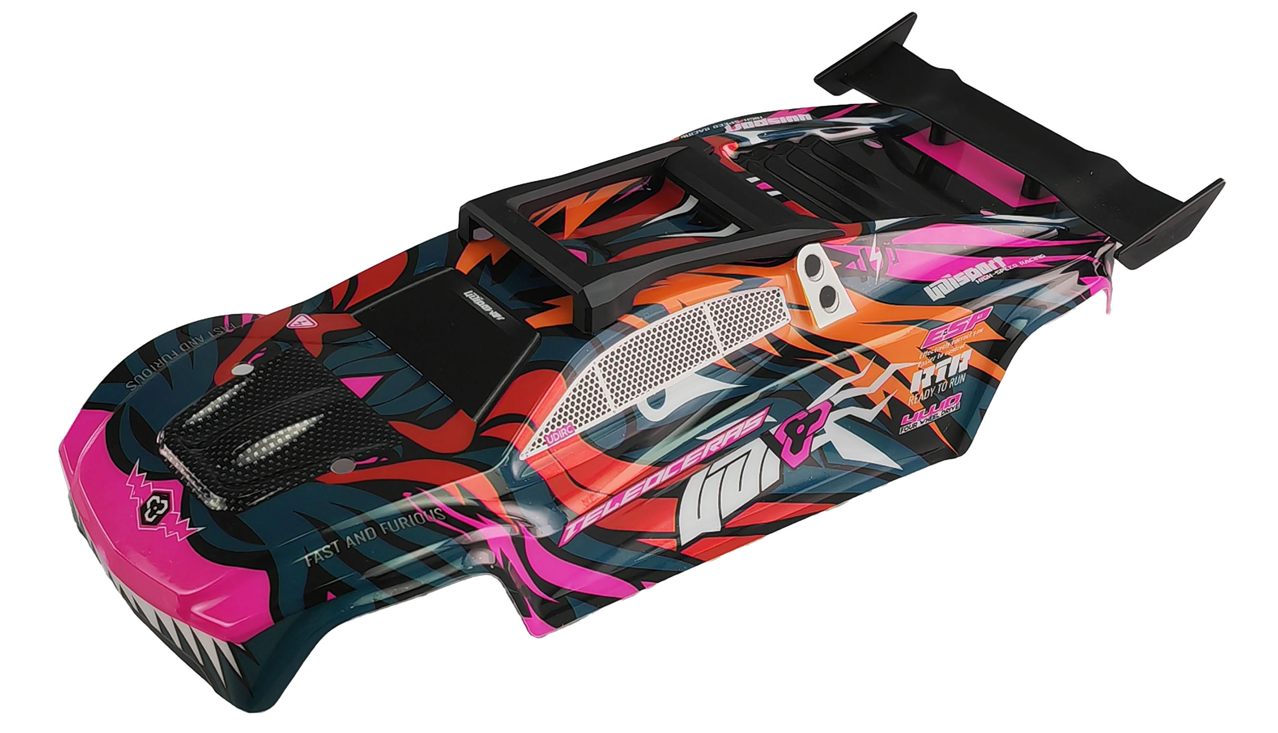 Amewi Karosserie Teleoceras Stunt Truck rot P12002A