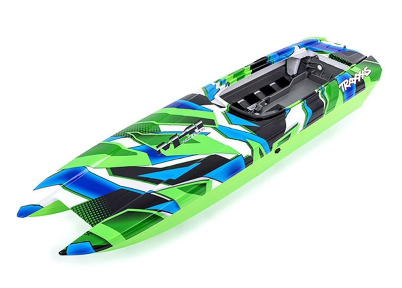 Traxxas Rumpf DCB M41 grüne Grafik (kpl. monitert) 5784G