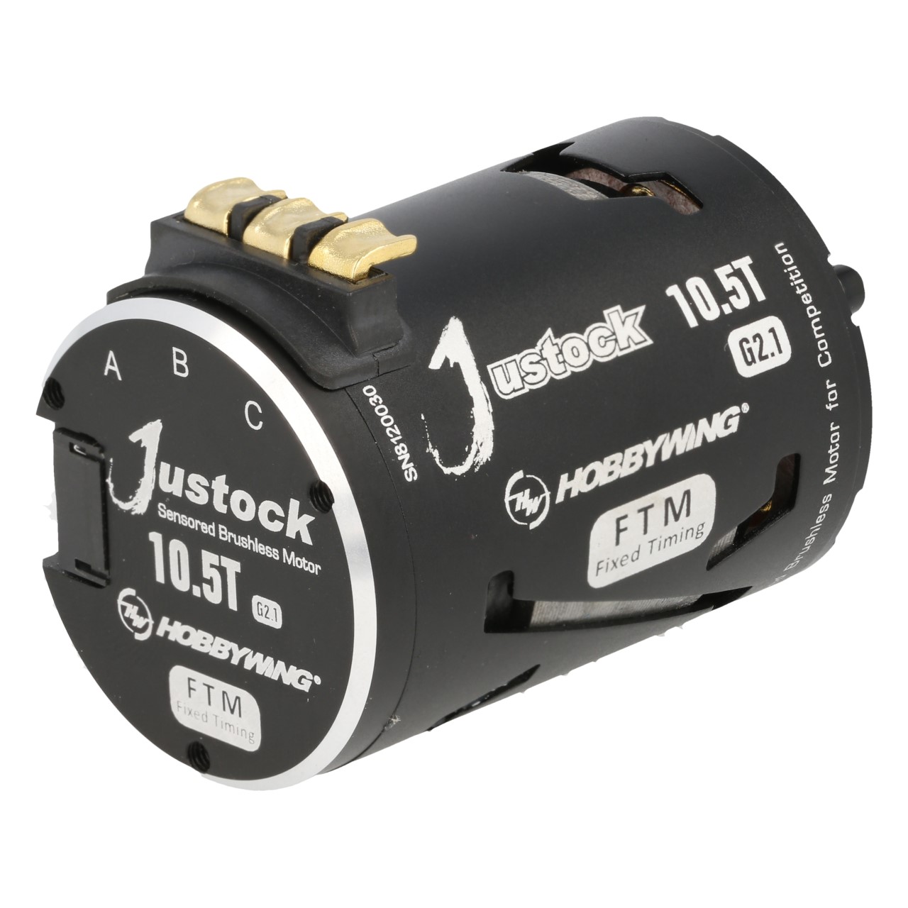 Hobbywing Justock 10.5T Black G2.1, 3800kv 30408009