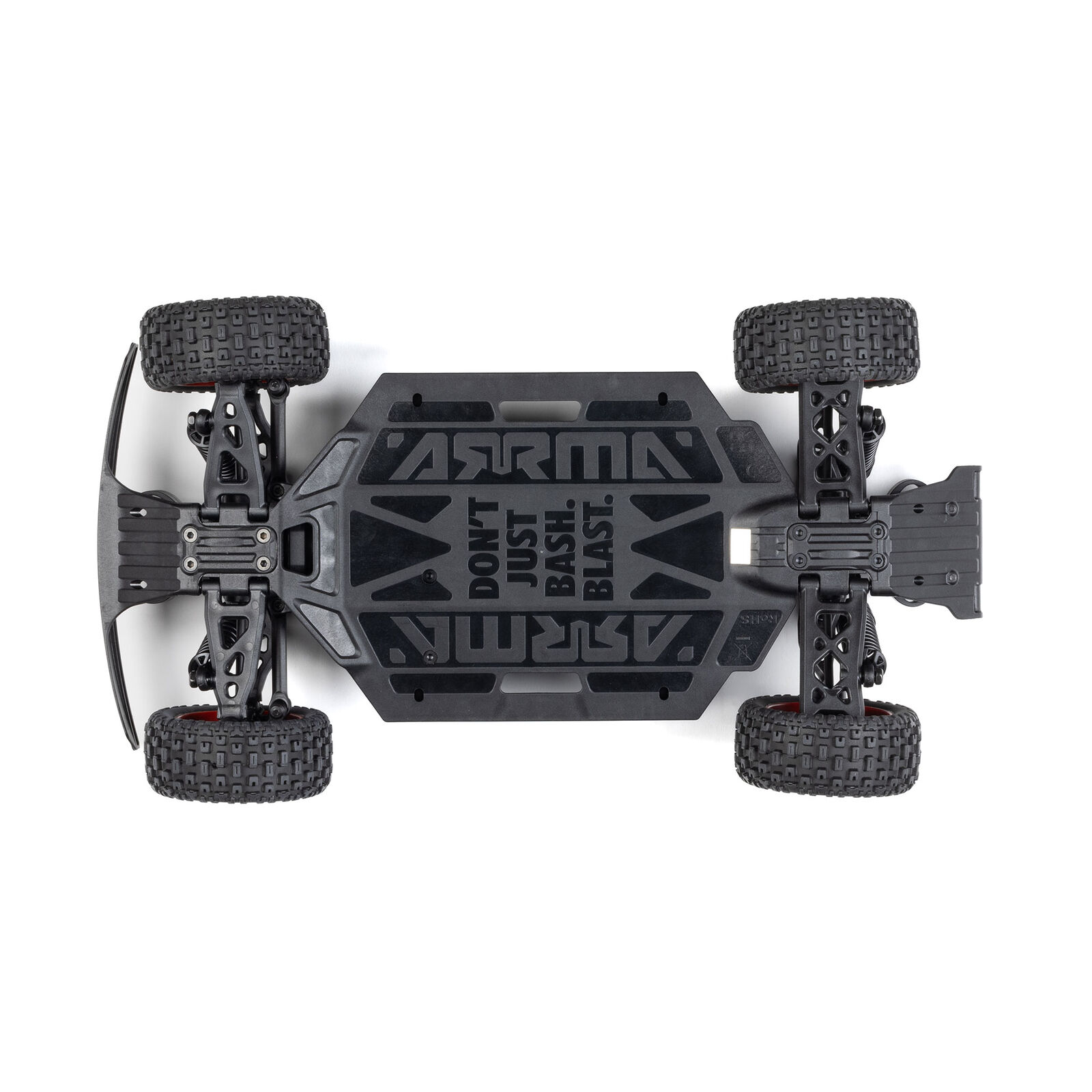 ARRMA MOJAVE GROM MEGA 380 Brushed 4X4 Small Scale Desert Truck RTR mit Akku & Lader, Blue/White ARA2104T2