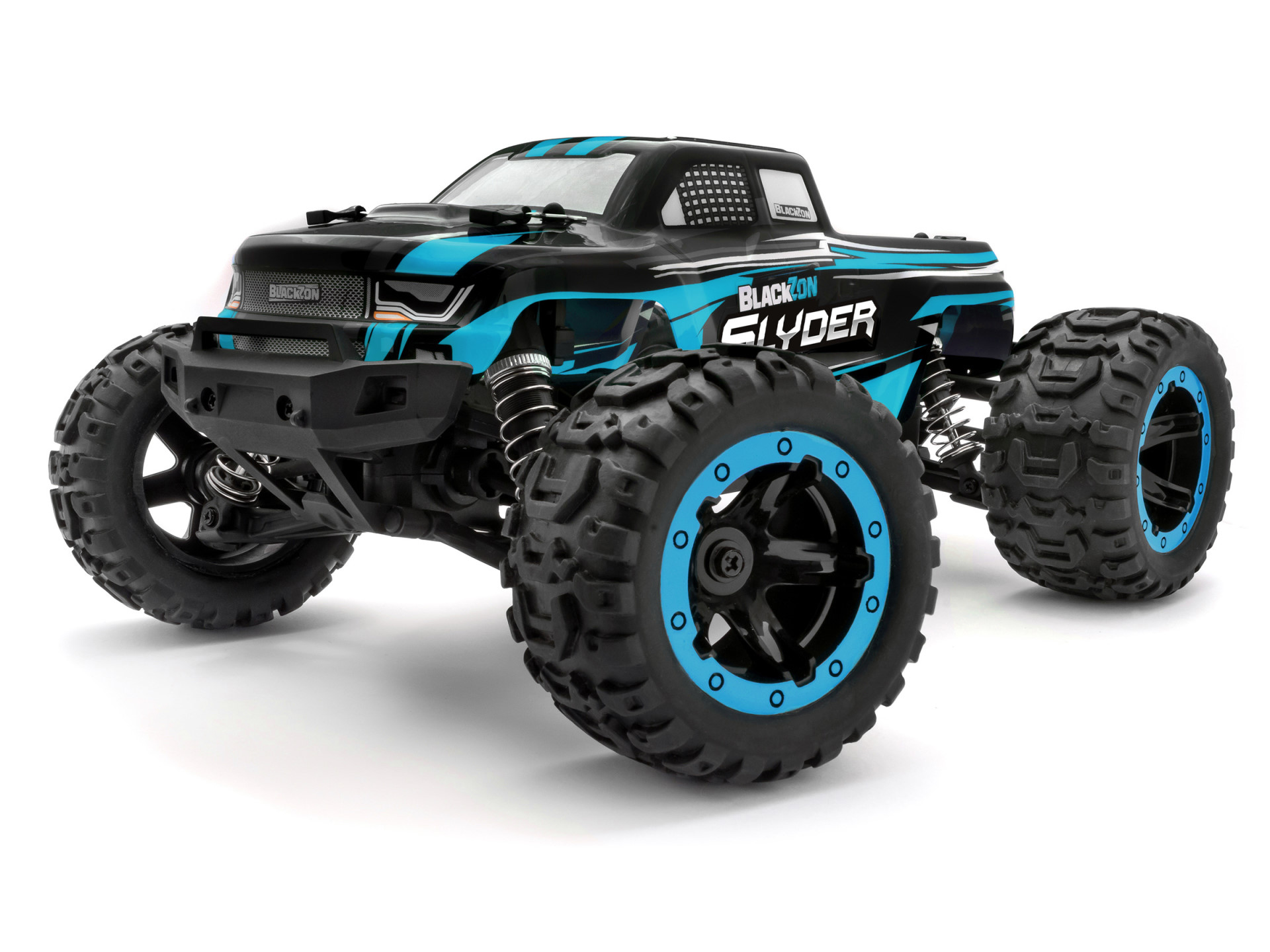 BLACKZON Slyder MT Blau 1/16 WD Elektro RC Monster Truck 540104 - Abbildung 1