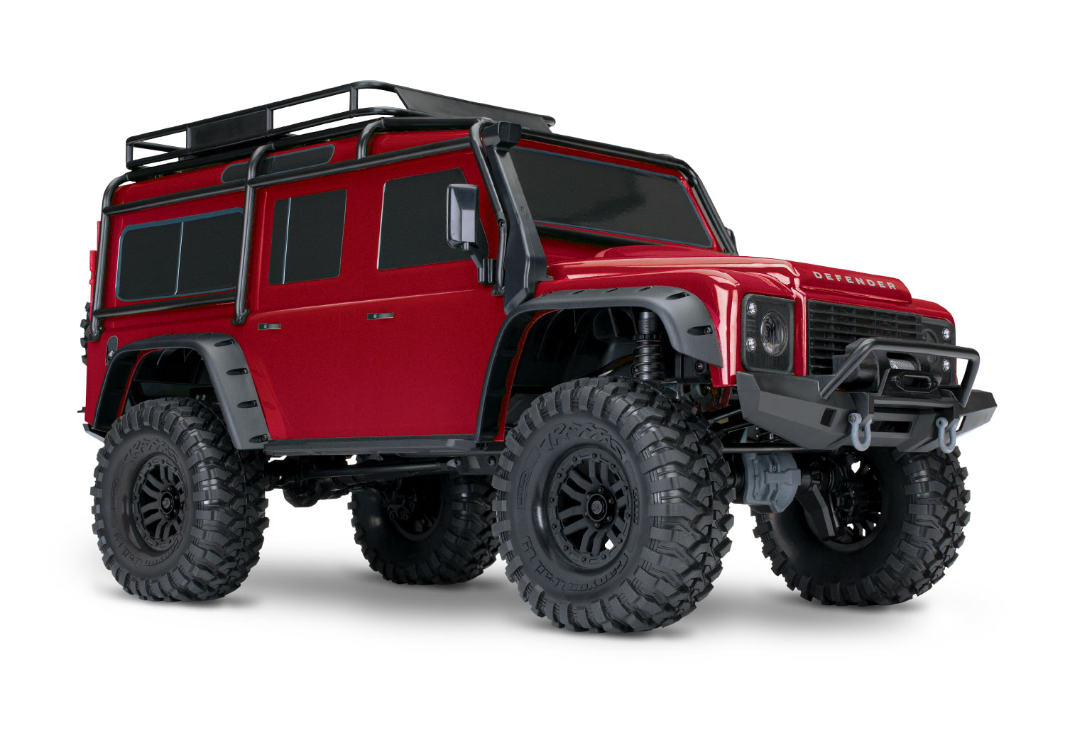 Traxxas TRX-4 Land Rover Defender Rot Clipless Crawler 82256-4 - Abbildung 1