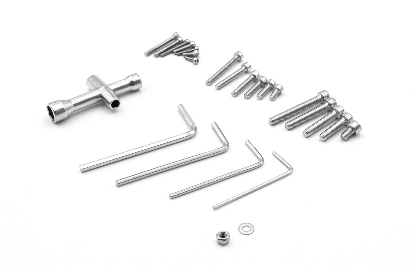 Modster Schrauben Set Innensechskant Edelstahl 355 Teilig mit Aufbew MD11716