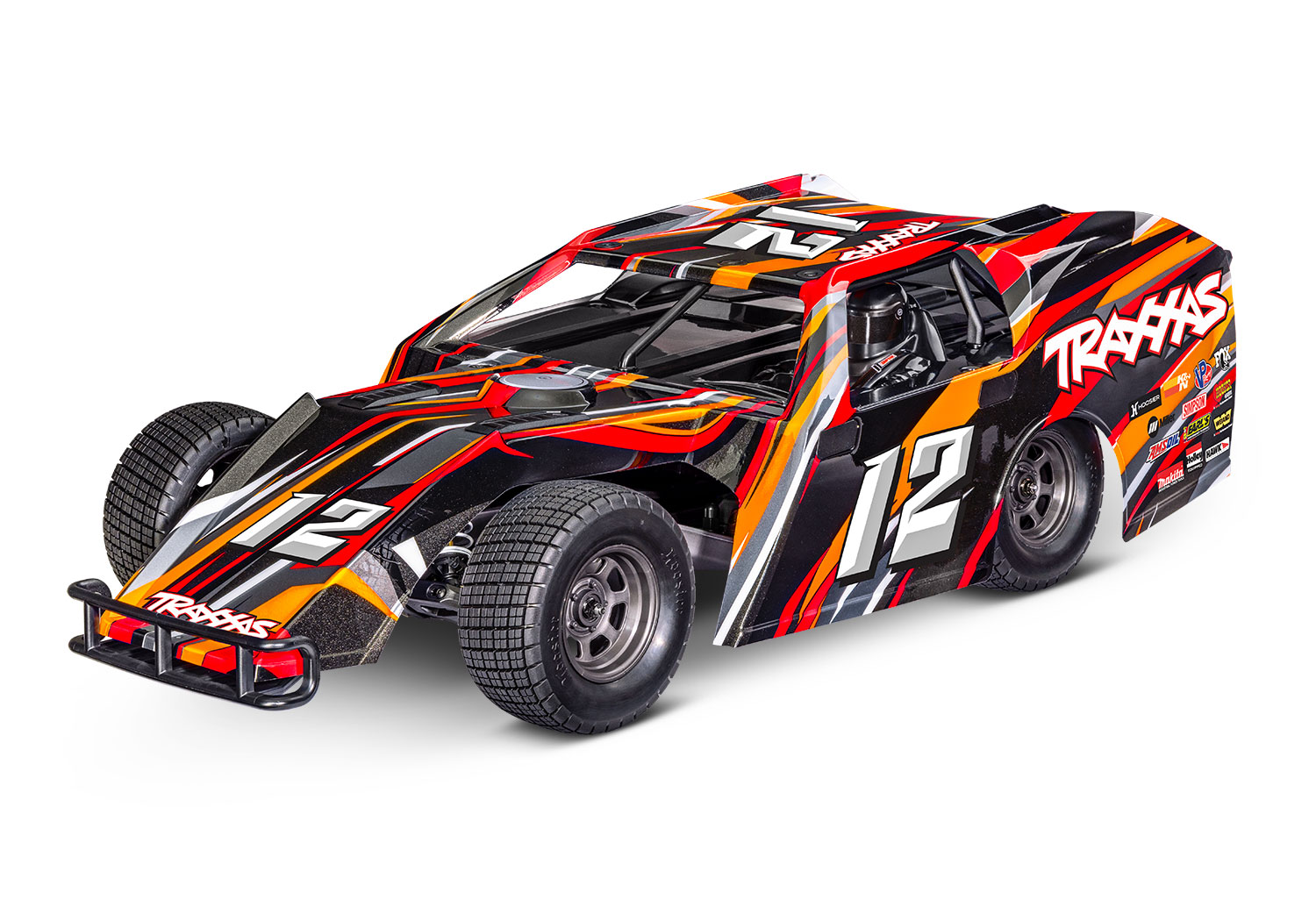 Traxxas Slash Mudboss BL-2S orange 1/10 Dirt Oval Racer RTR Brushless 104354-74 - Abbildung 1