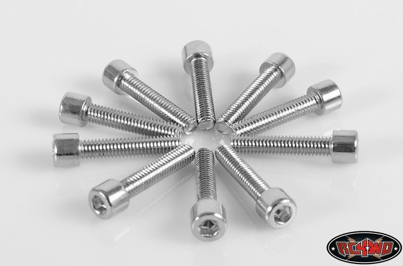 RC4WD Socket Head Cap Screws M4 X 20mm (10) Z-S0845