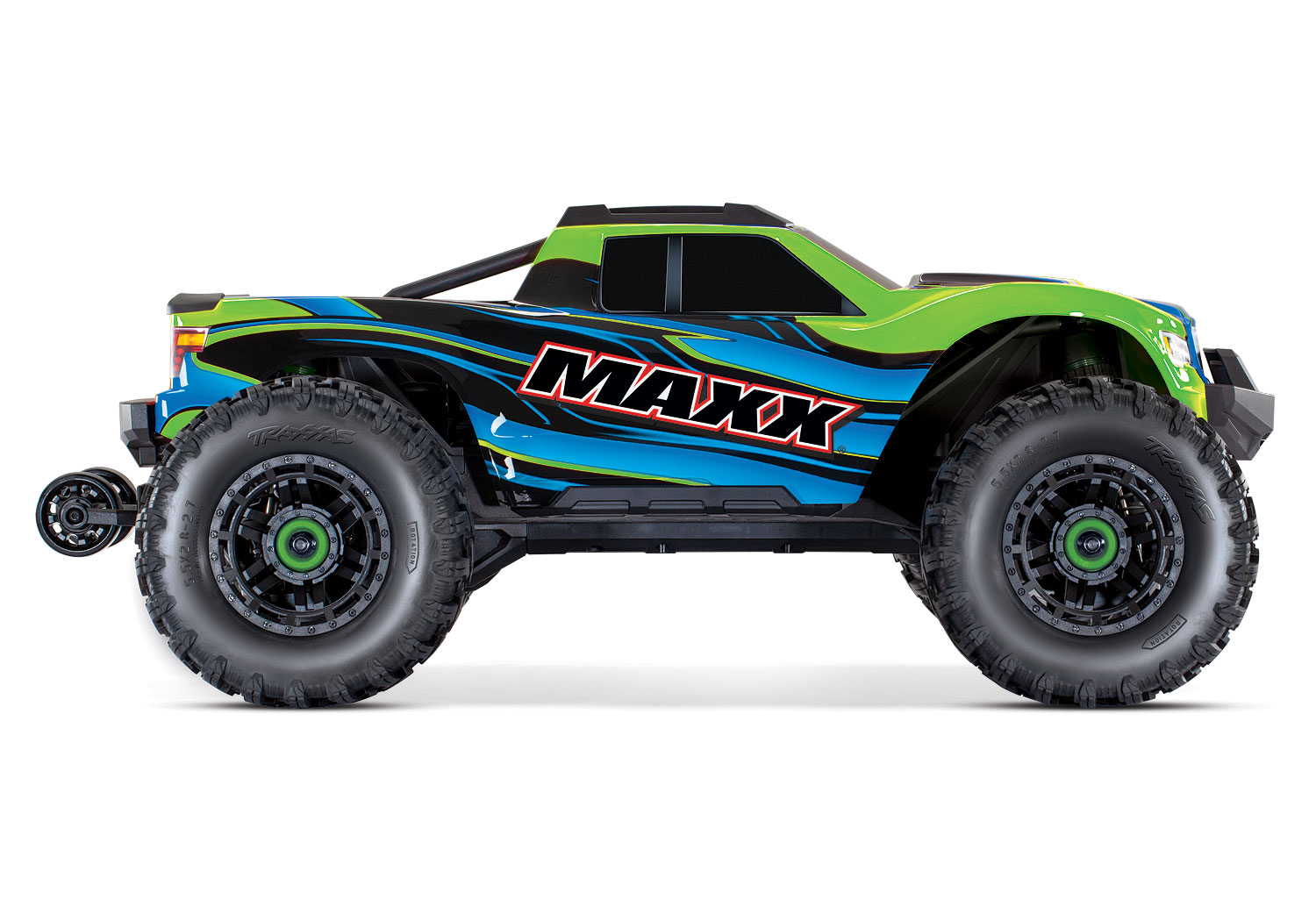 Traxxas Wide MAXX 4x4 Grün RTR VXL-4S Brushless Monstertruck ohne Akku/Lader 89086-4 - Abbildung 3