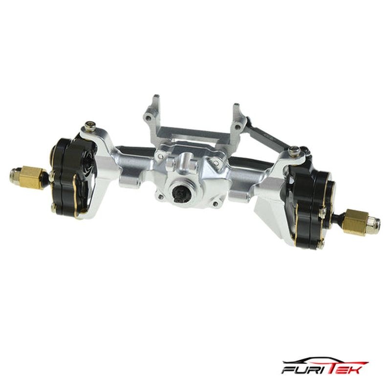 FURITEK Vorderachse Aluminium komplett montiert CAYMAN PRO V2 FUR-2551