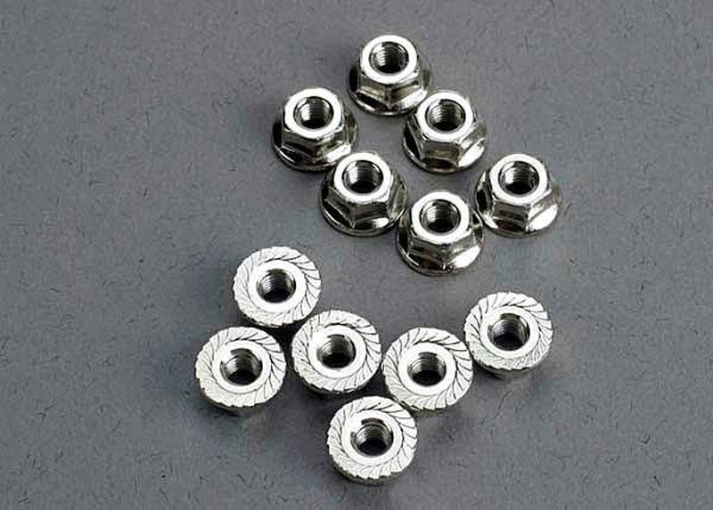 Traxxas 3mm Muttern mit Flansch 2744