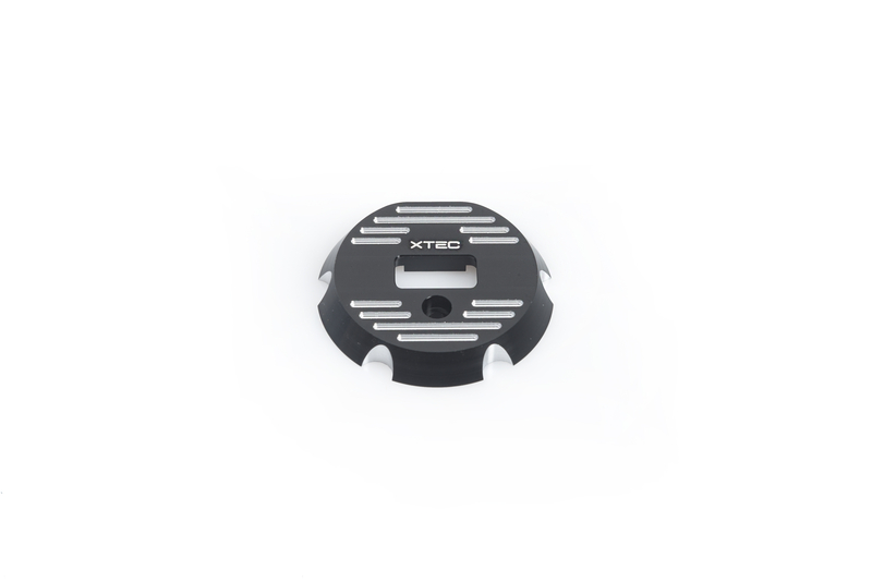 LRP X22 Aluminium Endplatte - schwarz 520500