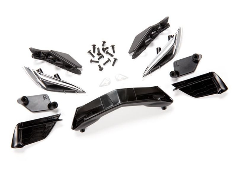 Traxxas Karo-Teile Chevrolet Corvette Stingray Grill, Frontlichter 9316