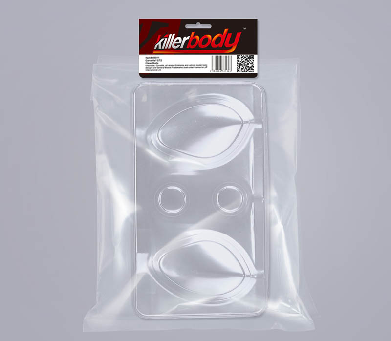 KB48186 Scheinwerferabdeckung Lexan für Alfa Romeo 1/7