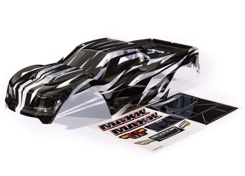 Traxxas Karo Maxx ProGraphix +Decals (mit Grundfarbe fertig lackiere 8918X