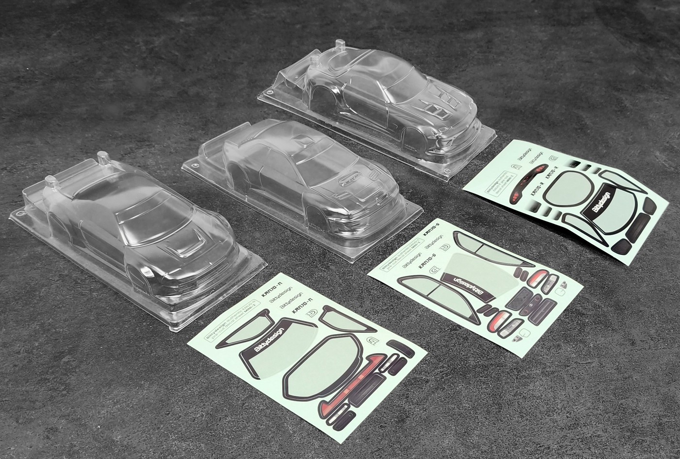 Bittydesign KANJO-N 1/28 Mini-Z Clear Body BDMZ-KJN