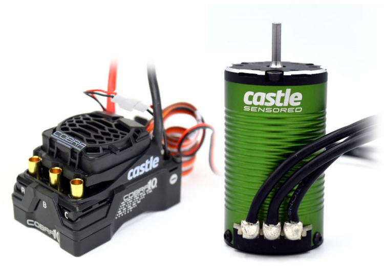 Castle Combo Cobra 10 6S ESC & 1412-3200kV Sensored Motor 010-0174-13